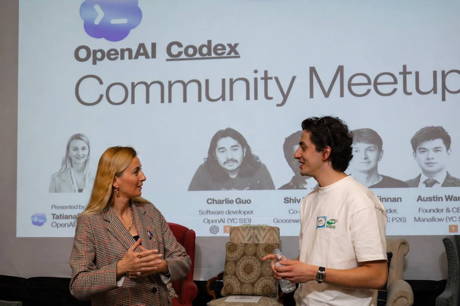 A photo from the Codex Community Meetup event in San Francisco.